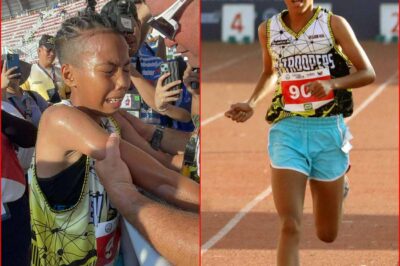 🏃‍♀️ From Silver to Gold: Chrisia Mae Tajaros Claims First Gold of #PalarongPambansa2025!