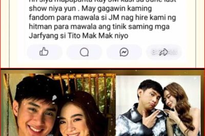 BANTA! ‘Get rid of JM Ibarra’ Isang nakakatakot na mensahe ang kumalat? Natapos ang laban sa pagkuha ng isang hitman! Totoo bang may binabalak laban sa aktor dahil lang sa love triangle sa teleserye?