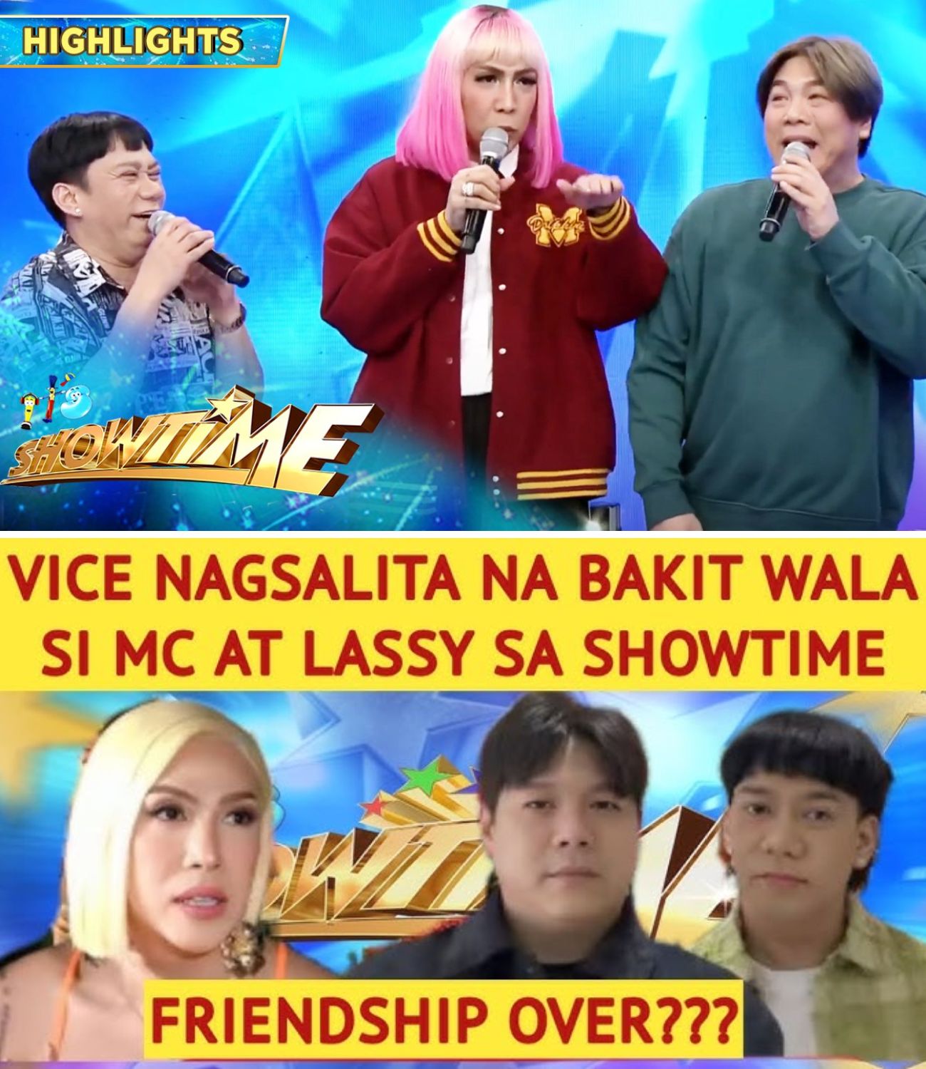 FRIENDSHIP OVER?? Vice Ganda Finally Speaks Out on Why MC and Lassy