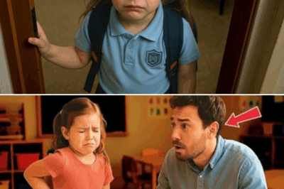 The Drawing Behind the Door: What a Six-Year-Old’s Silence Finally Revealed