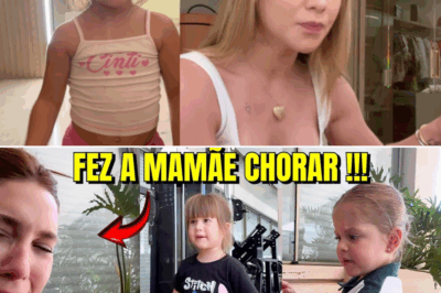 Maria Alice emociona Virgínia ao dar beijinho inesperado após “charminho” da mãe