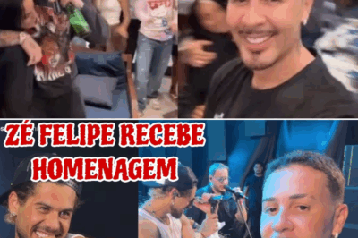 Zé Felipe Recebe Homenagem Especial no Rancho do Maia e Revela Sua Timidez: Um Momento de Emoção e Autenticidade