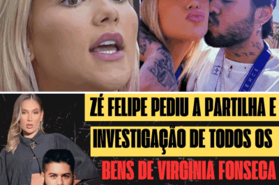 Do amor ao tribunal: separação de Virgínia e Zé Felipe expõe guerra de R$ 200 milhões e suspeitas de fraude