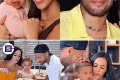 Em vídeo íntimo, Bruna Biancardi e Neymar preparam bolo com Mavie para comemorar aniversário da influenciadora