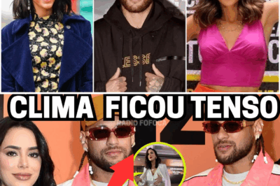 Encontro explosivo: Neymar, Bruna Biancardi e Bruna Marquezine no mesmo evento vira palco de tensão e olhares afiados