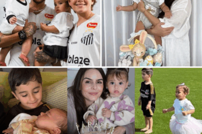 As princesas de Neymar: Mavi e Helena encantam com momentos de ternura e primeiros passos