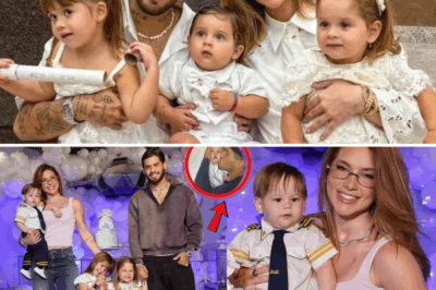 José Leonardo comemora 11 meses com festa de piloto e homenagem emocionante de Virgínia com Zé Felipe presente