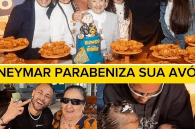 Neymar celebra aniversário da avó com reunião emocionante em família em Mangaratiba