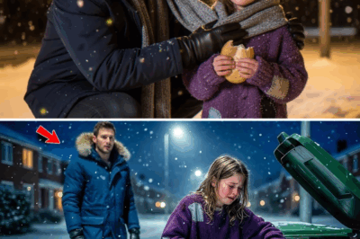 Na Véspera de Natal, Ele Encontrou uma Menina Vasculhando o Lixo — O Que Fez a Seguir Mudou Três Vidas Para Sempre