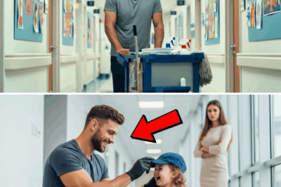 A Menina Que Não Falava Há 8 Meses Disse Uma Palavra — E Tudo Começou Com Um Gesto Inesperado de um Funcionário da Limpeza