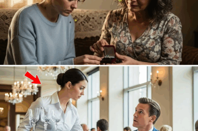 Ela só queria entregar o pedido. Mas um anel no dedo daquele bilionário revelou o segredo mais bem guardado de sua família.