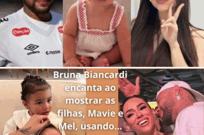 Bruna Biancardi Encanta a Internet com Fotos Inéditas de Mavie e Mel: Irmãs Unidas e Cheias de Amor