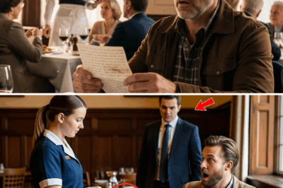 Bilionário Disfarçado Vai a Restaurante de Luxo e Recebe Bilhete Desesperado de Garçonete: O Que Ele Fez Depois Surpreendeu a Todos