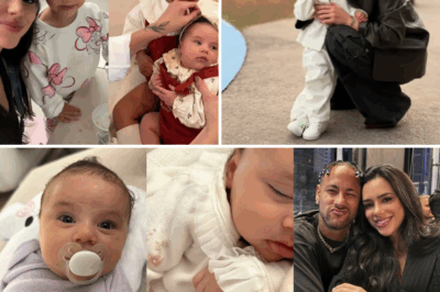 Neymar encanta seguidores ao mostrar pela primeira vez o rostinho da filha Mel