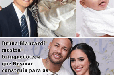 Neymar constrói mini cidade para as filhas e surpreende ao reunir mães em clima de paz