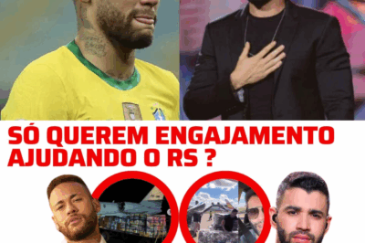 Neymar e Gusttavo Lima mobilizam ajuda solidária ao Rio Grande do Sul em momento crítico