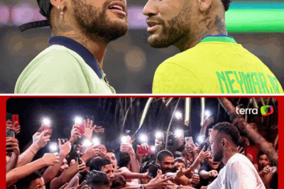 Neymar Causa Tumulto e Multidão Derruba Grade ao Sair de Hotel do Santos em Maceió
