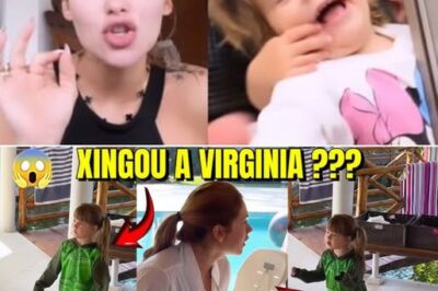 Maria Alice desafia Virginia ao vivo e web reage: birra, fofura e confusão no mesmo vídeo
