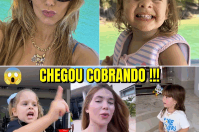 Cobrança Surpreendente de Maria Flor Emociona Virgínia Durante Momento de Família na Piscina