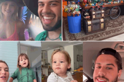 Zé Felipe celebra fim de semana de shows enquanto Virgínia prepara festinha intimista para o filho caçula