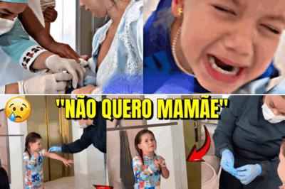 Cena de cortar o coração: Maria Alice implora para não tomar vacina e emociona a internet