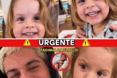 Maria Flor emociona ao transformar saudade do pai em gesto tocante: a força do amor em tempos de separação