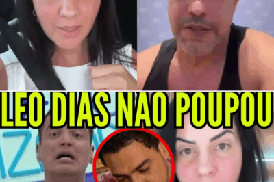 Bomba ao vivo: Léo Dias expõe Graciele Lacerda em rede nacional com documentos chocantes — e o Brasil parou para assistir