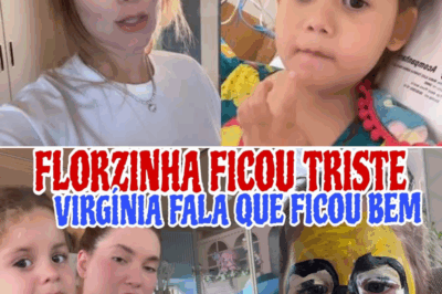 Filha de Virgínia se emociona durante brincadeira e reação inesperada comove fãs: “Ela só queria participar”