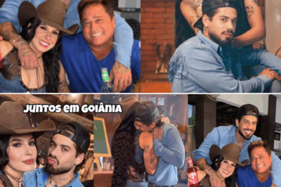 Zé Felipe apresenta Ana Castela aos pais em encontro íntimo e animado com Leonardo e Poliana