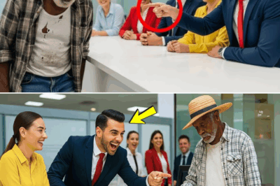 “Se tiver saldo, te pago o dobro!” — Ele riu do homem mal vestido… até descobrir que estava diante do dono do banco
