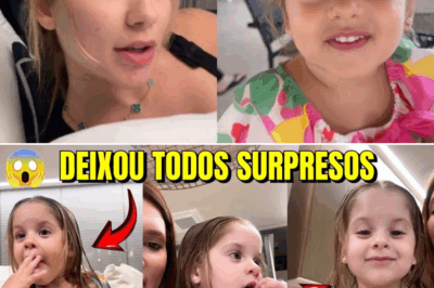 Maria Flor rouba a cena com respostas hilárias e encantadoras em caixinha de perguntas feita por Virgínia