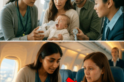 Ela só queria descansar no voo. Um erro de mensagem salvou a vida de um bebê e mudou tudo.