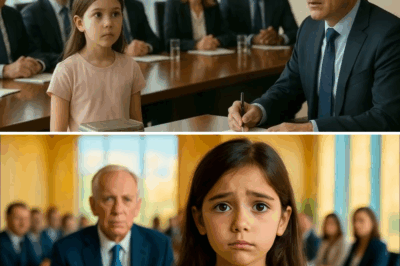 Uma menina de 9 anos entrou em uma sala de reunião e fez uma pergunta que nenhum adulto conseguiu responder