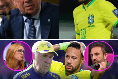 Ausência de Neymar na Seleção Brasileira expõe crise de confiança com Ancelotti e levanta debate nacional
