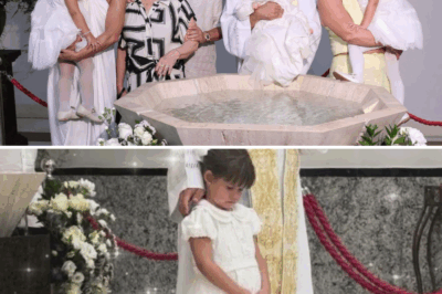 Batizado emocionante de José Leonardo revela força e união de uma família que, mesmo separada, segue de mãos dadas