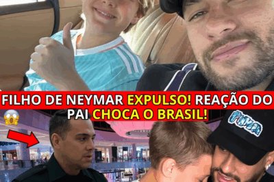 “Filho de Neymar é expulso de shopping por usar moletom — reação do pai surpreende o Brasil e vira símbolo contra o preconceito”
