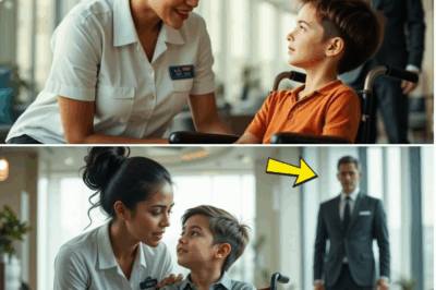 Humilhação pública, reviravolta emocionante e justiça no palco corporativo: a faxineira, seu filho e o chefe que virou herói