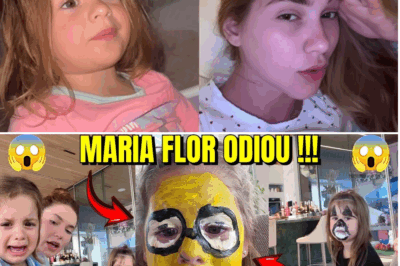 Maria Flor cai no choro após brincadeira de Virgínia com pintura facial: vídeo emociona e viraliza