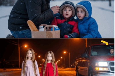Na véspera de Natal, ele encontrou duas meninas sozinhas na rua — no dia seguinte, carros de luxo cercaram sua casa