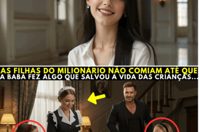 A babá que devolveu o sorriso a duas meninas — e curou uma família inteira com um simples bolo de alegria