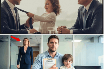 Ele chegou com a filha no colo, foi humilhado na recepção — e saiu contratado pelo CEO