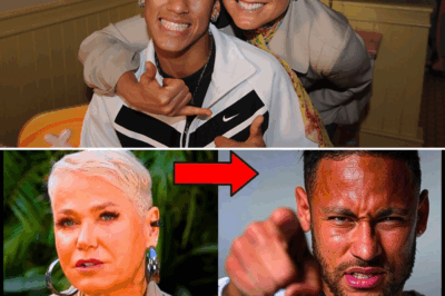 Neymar responde à provocação de Xuxa com emoção e maturidade: um momento que mudou sua imagem para sempre