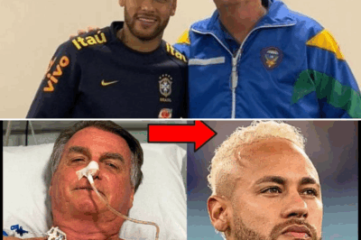 Neymar visita Bolsonaro na UTI em segredo e comove hospital inteiro com gesto inesperado