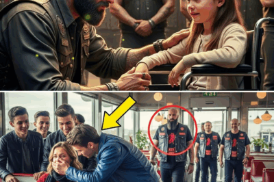 Lily foi humilhada em público — até que estranhos de jaqueta de couro mudaram tudo