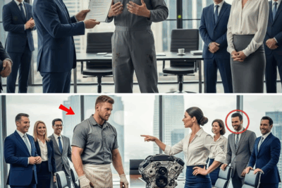 O Janitor Que Calou uma Sala de Executivos e Mudou o Destino da Filha com um Único Gesto de Coragem