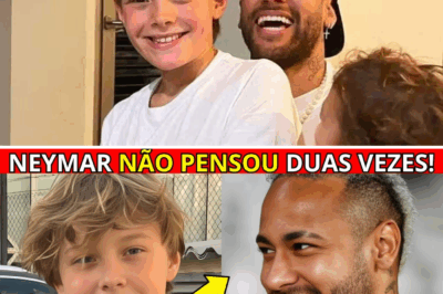 Neymar e Davi Lucca salvam menina abandonada e comovem o país com gesto emocionante