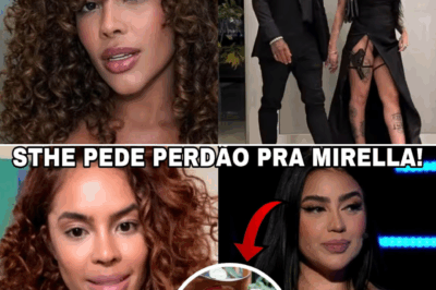 Após 5 anos de silêncio, Sthe Mattos pede perdão a MC Mirella e emociona fãs: “Não sou mais a mesma mulher”
