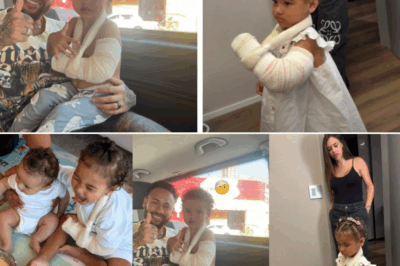 Filha de Neymar sofre acidente e pai se transforma em “bailarino” para confortá-la após machucar o braço