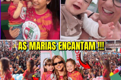 As Marias encantam no evento da Grande Rio e viram sensação no Dia das Crianças