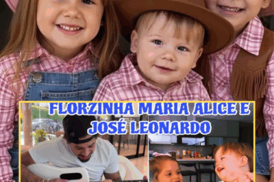 Fim de Semana com o Papai: Zé Felipe Passa Dias Especiais com Maria Alice e José Leonardo Após o Aniversário da Florzinha